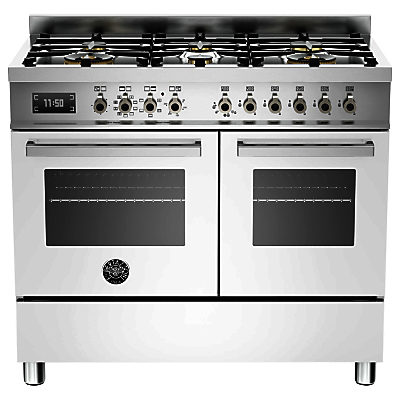Bertazzoni Professional Series 100cm Dual Fuel Range Cooker White